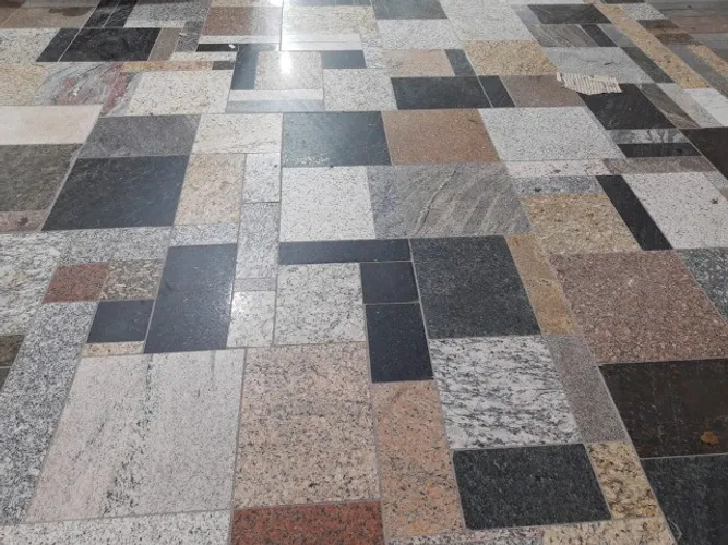 Piso de Granito "Fantasia" Tamanhos e Cores variados - excelente pra uso pesado