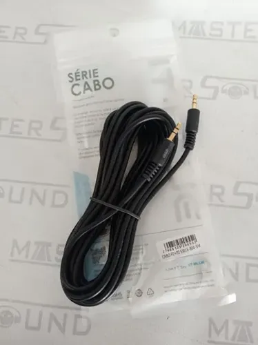 Cabo auxiliar. P2 X P2. Com 5 metros. Novo.