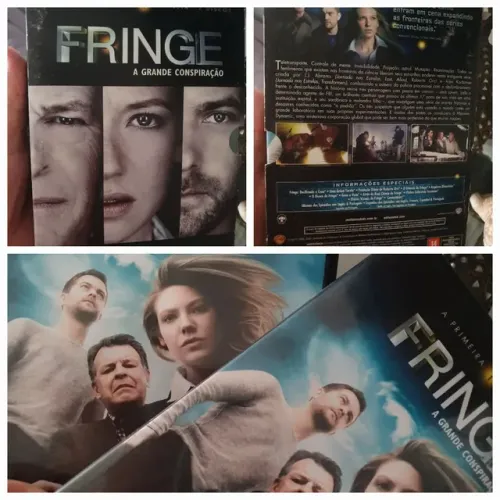 Dvd Box Fringe (Fronteiras) - A Grande Conspiração Twmporada 1