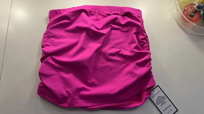 Saia mid rosa