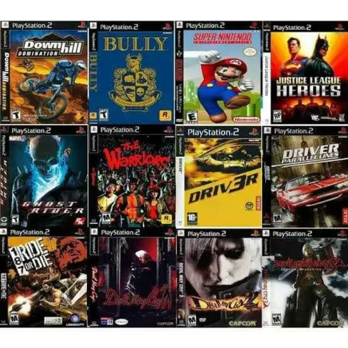 Jogos PS2 (Com Garantia).