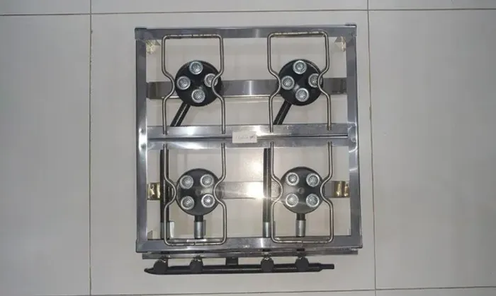 Fogão Ind 4b Lx Ap Alta Pressão 400x455x100mm Inox Roa 122923