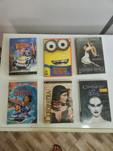 Lote 6 dvds originais