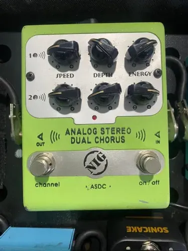 Pedal Nig Analog Dual Chorus Stereo Guitarra