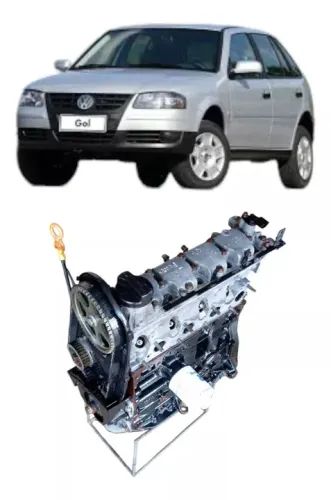 Motor Parcial Gol Parati G3 G4 Power 1.0 8v Flex 2003 2012