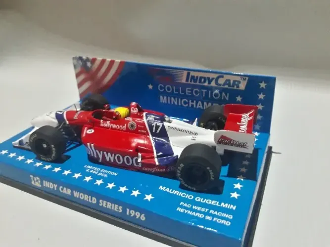 REYNARD 96 FORD 17 INDY - M. GUGELMIN - 1996 - 1/43 MINICHAMPS