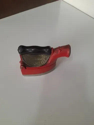 mini ferro a brasa mimoso item para decoração antigo