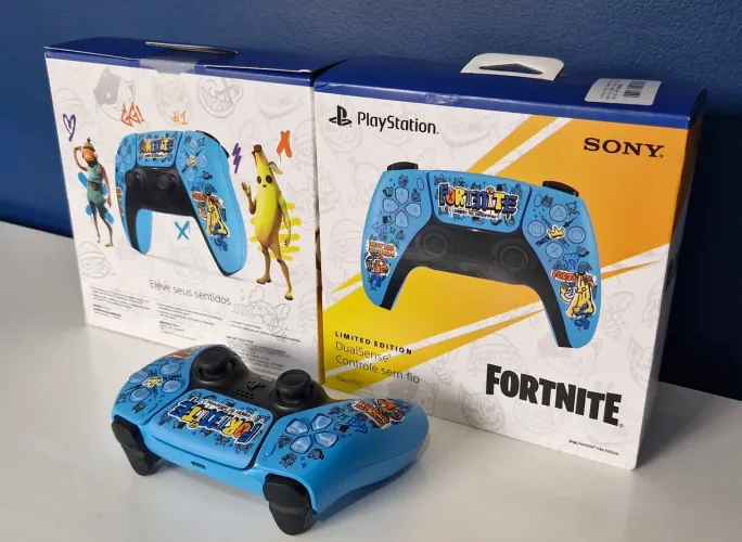 Controle Dualsense Ps5 edição Limitada Fortnite  - Lacrado 5