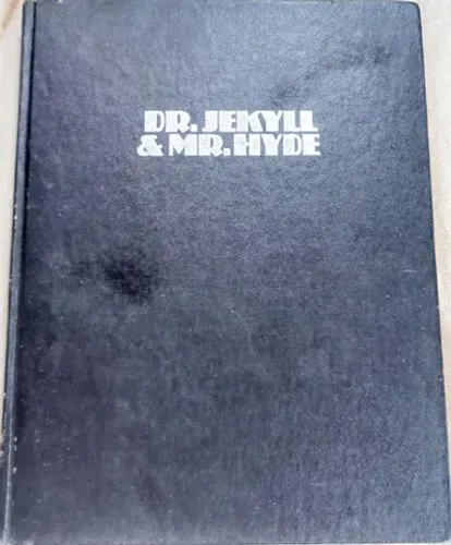 livro dr. jekyll & mr.hyde universe books new york 1975 em capa dura