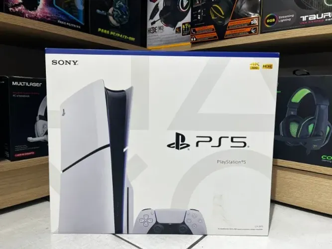 PS5 Slim 1TB Mídia Física - Até 12x sem juros, Loja Física