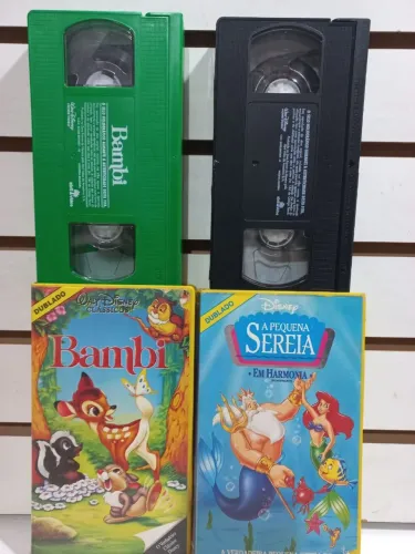 2 Fitas vhs Disney 