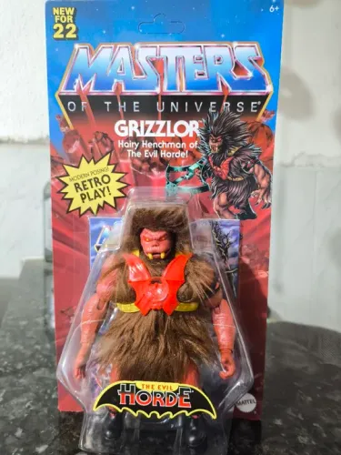 Boneco Grizzlor Mattel Criations - Masters of the Universe - Novo