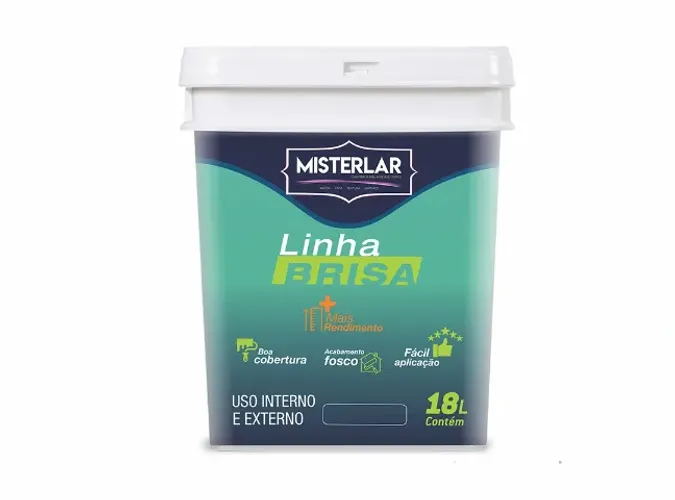 R$ 199,99 Tinta Semi brilho lavável S/B 18LT BRISA MISTERCRYL