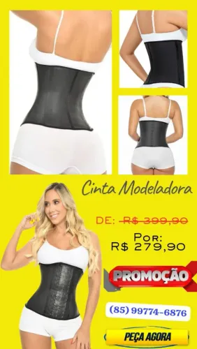 Modelador Corporal Premium em Látex