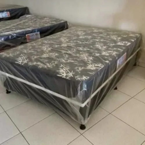 Cama Box Casal com pés _ Preço Baixo