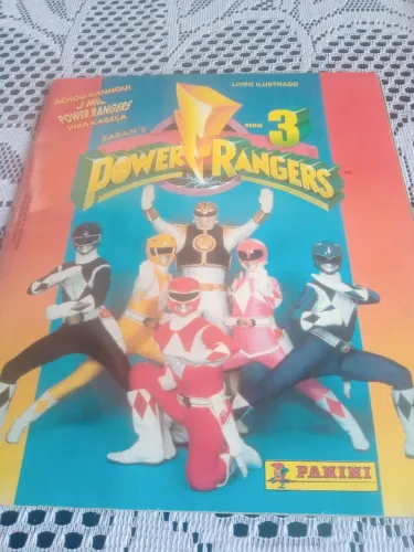 Álbum Power Rangers Panini 