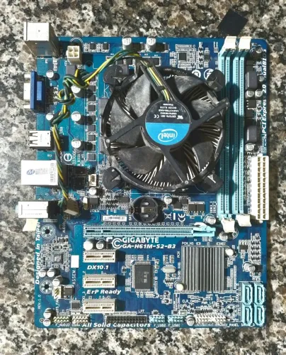 KIT Intel i5 iCore 5 completo <br>Processador + placa mãe + memória + espelho + cooler + cabo