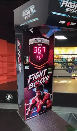 Maquina de Boxe - Soco Fliperama Game + Garantia ! 