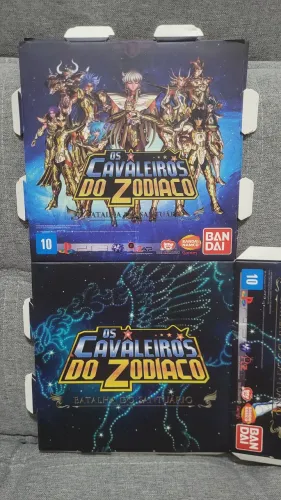 Cubo Promocional Jogo Batalha do Santuário Cavaleiros do Zodíaco Bandai Namco Playstation