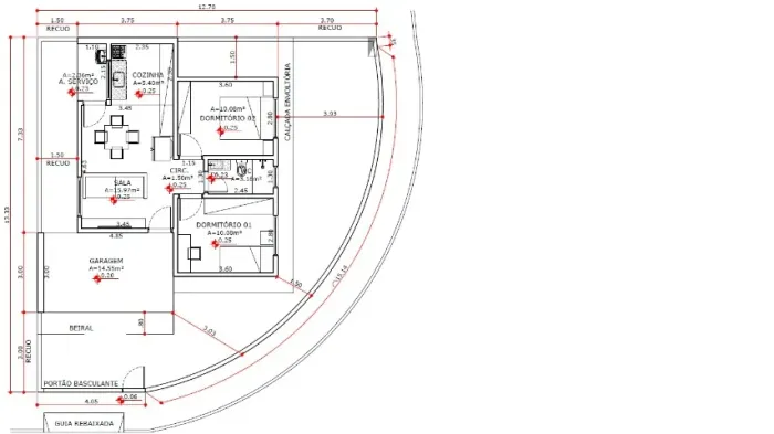 Ótima casa em Bady Bassit no residencial Borboleta 2, com dois quartos, banheiro social, s