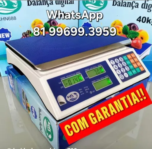 Balança Digital 40kg ( FAZEMOS ENTREGA )