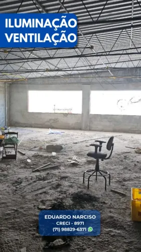 Lojão 220 mt² em Cajazeiras 1 andar
