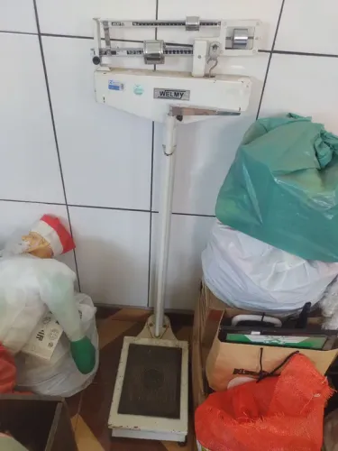Balança antropométrica mecânica da Welmy