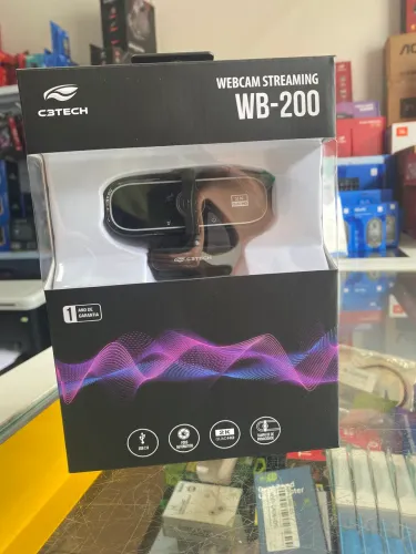 WEBCAM QHD 2K WB-200BK C3TECH
