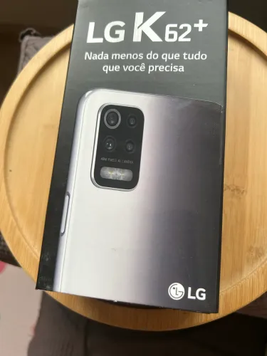 Smartphone LG K62+ - Novo - Lacrado - Com garantia LG e NF