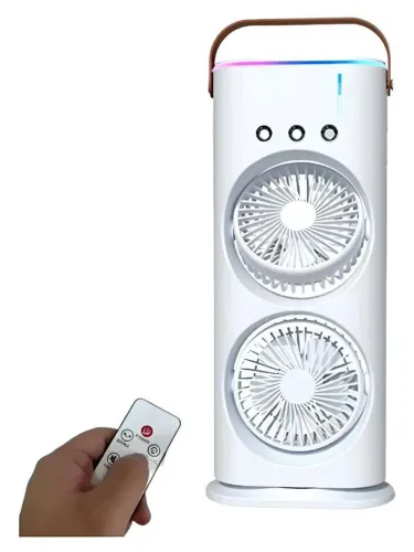 Ventilador umidificador com luminária 