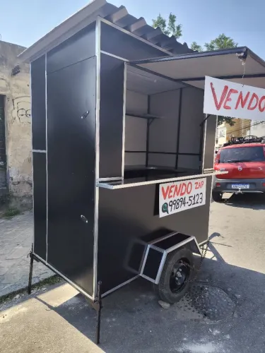 Treiler food truck zero novinho 