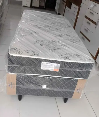 Cama Box Solteiro molas ensacadas
