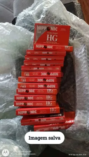 Fita K7 2 unidades novas