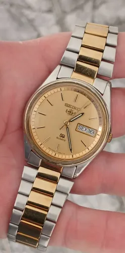 Relógio Seiko Lion Head Quartz Japan anos 80 todo original, exemplar raro de coleção