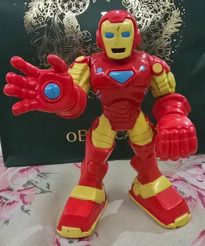 Homem de Ferro Boneco de ação Marvel Playskool Heroes 5? 2012 Hasbro,