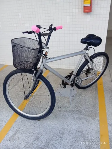 Bicicleta de alumínio, aro 26