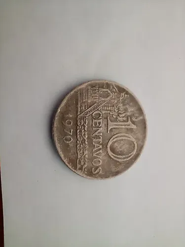 4 Moedas de 10 e 50 centavos 