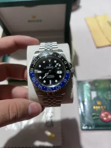Relogio rolex gmt master batman
