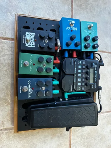 Pedalboard Completo - Pedaleira - Pedais - Guitarra