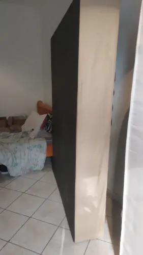 Cama box de casal sem colchão, usada em bom estado.