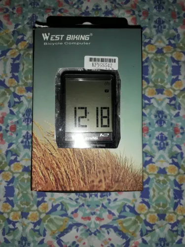 Computador de Bicicleta West Biking sem fio wireless 