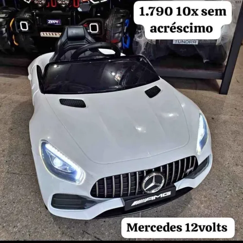 Carrinho elétrico infantil 12volts Mercedes