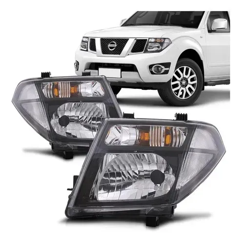  farol nissan frontier attack mascara negra 2008 2009 2010 2011 2012 2013 2014