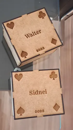 Caixas personalizadas para truco