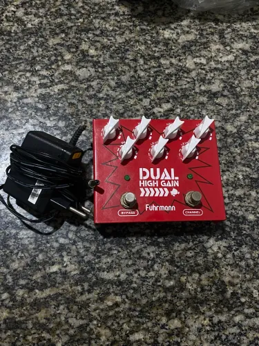Pedal Dual high Gain - Fuhrmann + Fonte