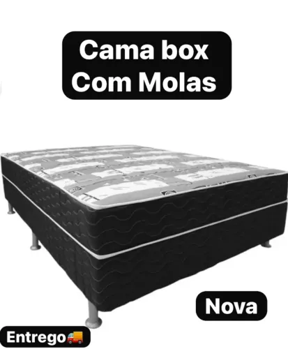 Cama box com molas (NovA) 