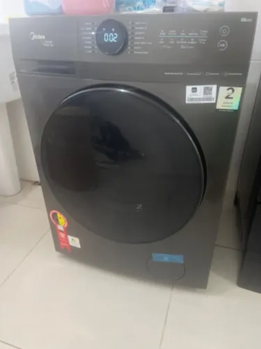 Máquina de lavar e secar