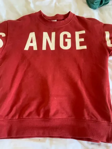 Moletom Infantil Vermelho ANGEL