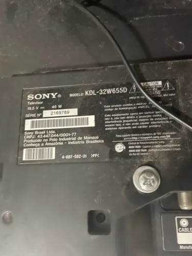 Smartv para retirada de Peças - Sony 32' KDL-32W6550