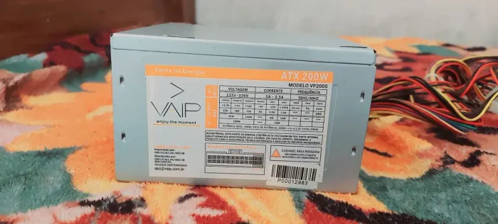 Fonte de energia atx 200w